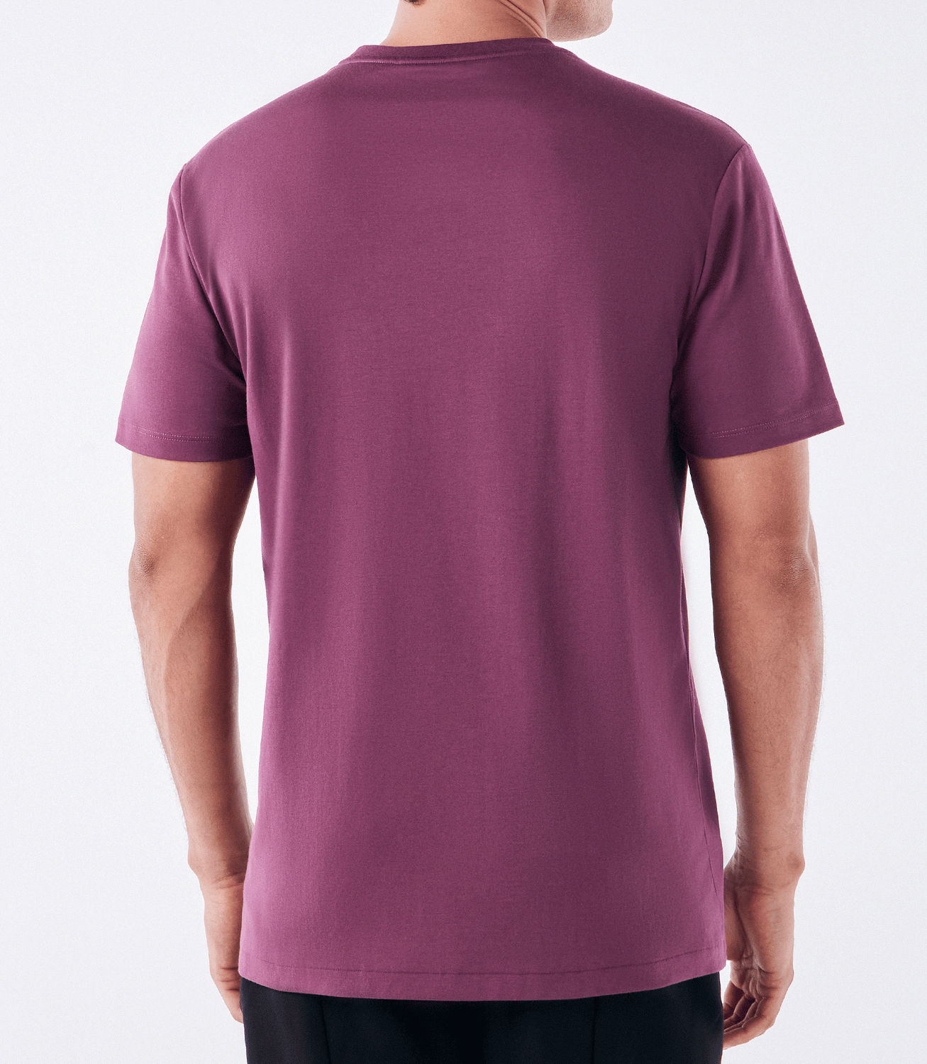 Camiseta Interloque Fio 140 Vinho – slide 3