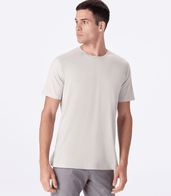 Camiseta Interloque Fio 140 Cinza thumbnail 1