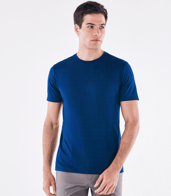 Camiseta Interloque Fio 140 Azul thumbnail 1