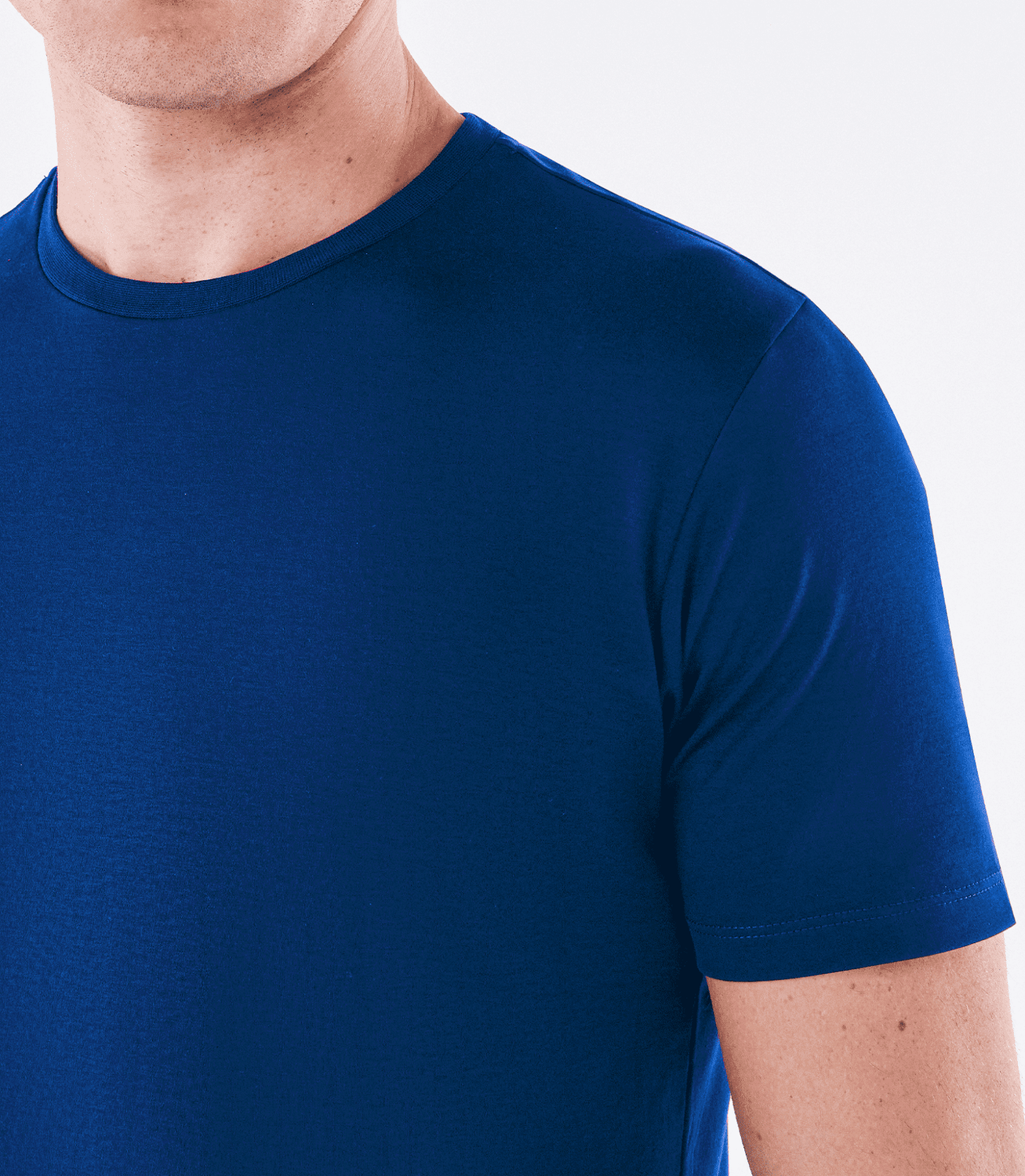 Camiseta Interloque Fio 140 Azul – slide 4