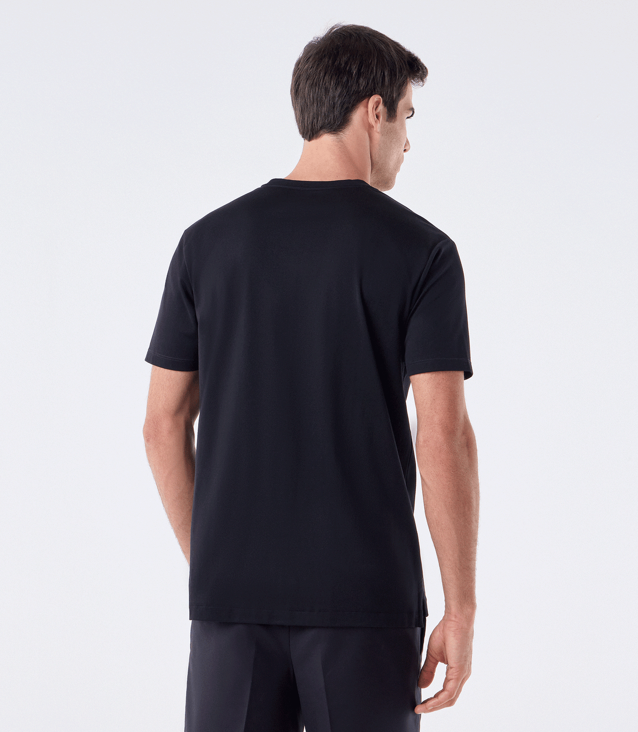 Camiseta Interloque Fio 140 Preto – slide 3