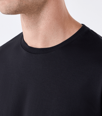 Camiseta Interloque Fio 140 Preto thumbnail 4