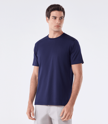 Camiseta Interloque Fio 140 Azul thumbnail 1