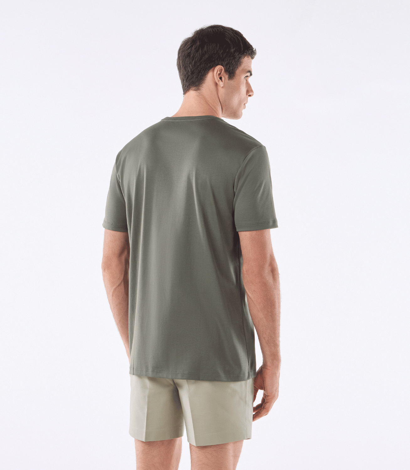 Camiseta Interloque Fio 140 Verde – slide 3