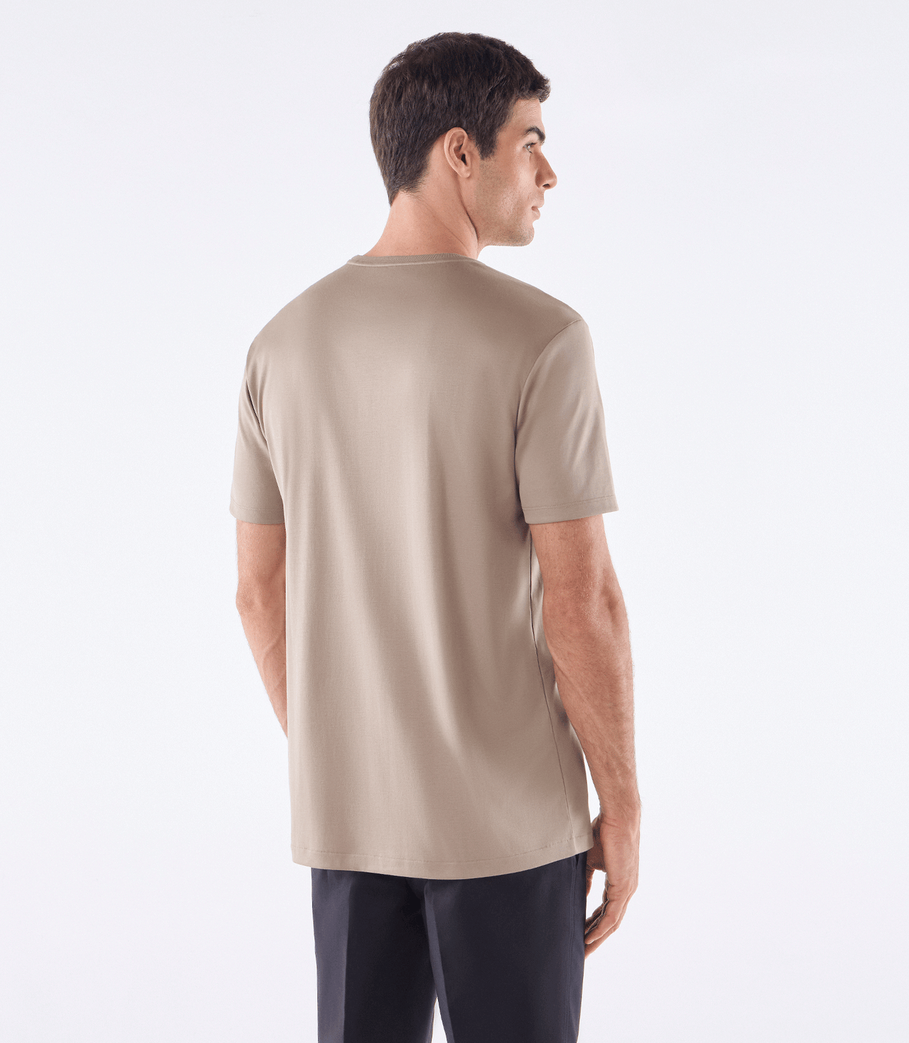 Camiseta Interloque Fio 140 Marrom – slide 3
