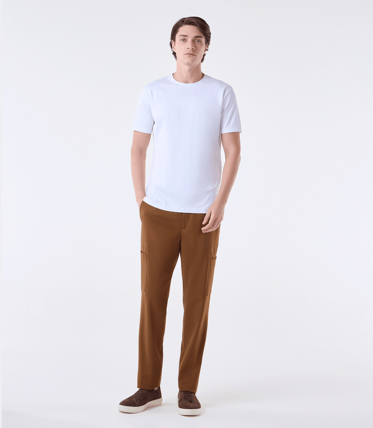 Camiseta Interloque Fio 140 Branco – slide 2