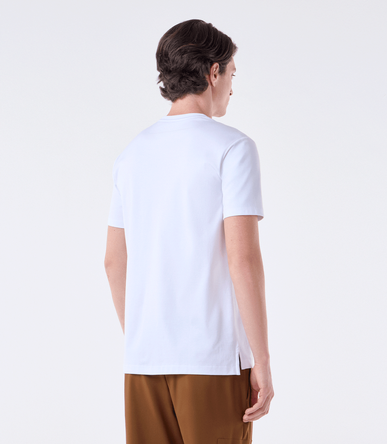 Camiseta Interloque Fio 140 Branco – slide 3