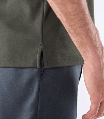 Camiseta Pima Interloque Gola Média Verde thumbnail 5