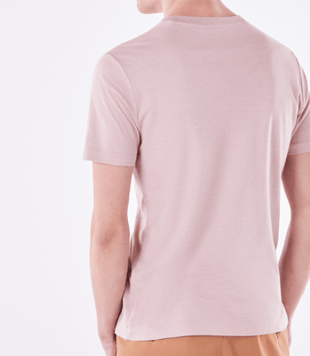 Camiseta Recorte Ombro Oxford Rosa thumbnail 3