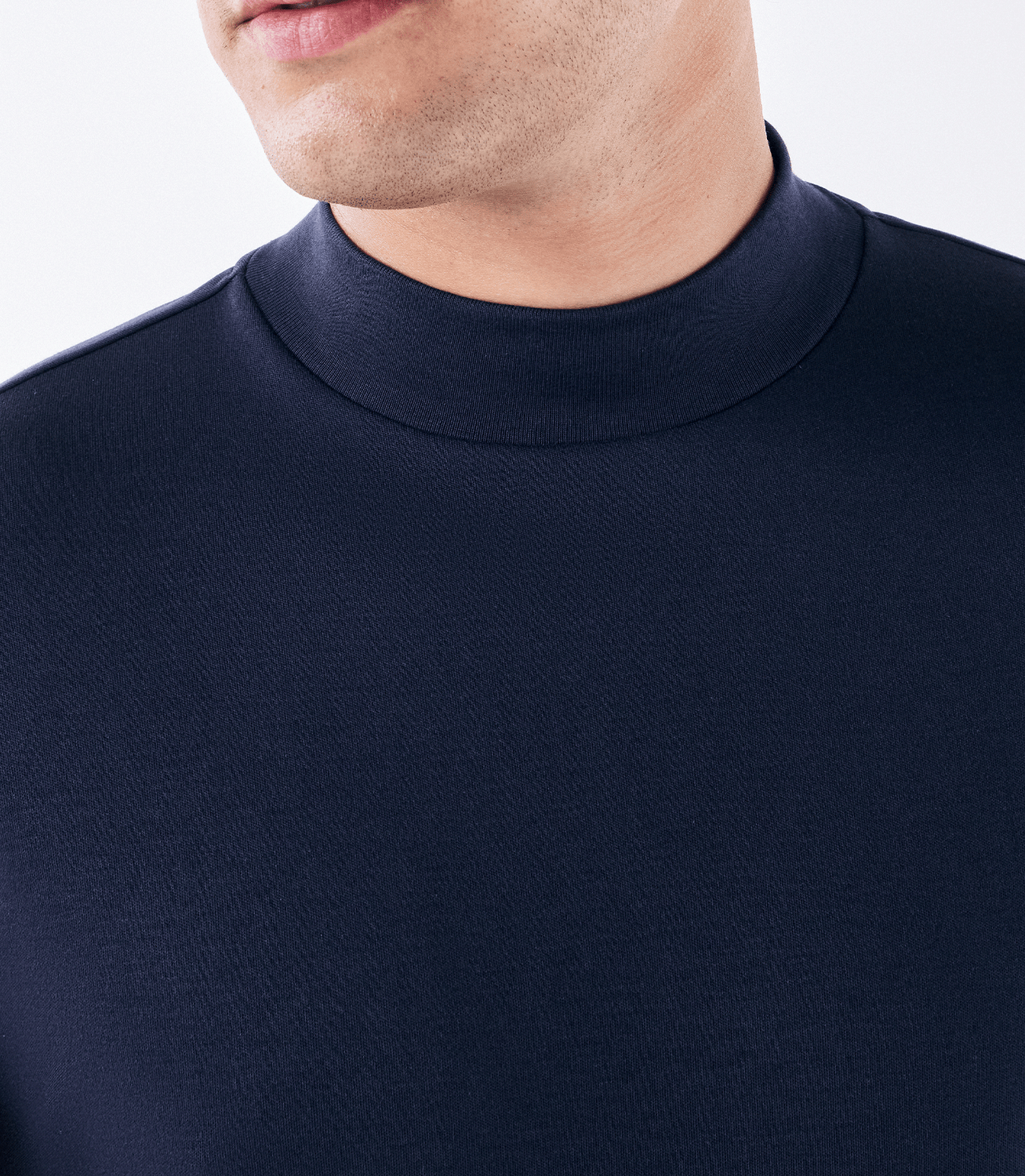 Camiseta Pima Gola Rolê Azul – slide 4