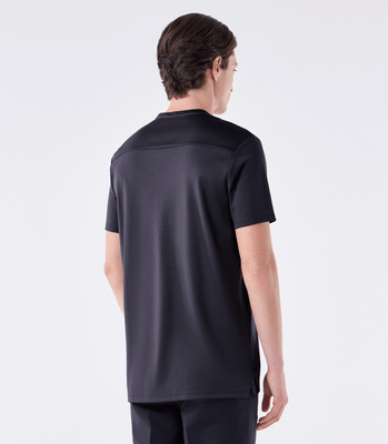Camiseta Interloque Gola Mao Preto thumbnail 3