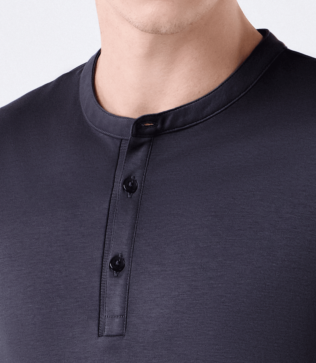 Camiseta Interloque Gola Mao Preto – slide 4
