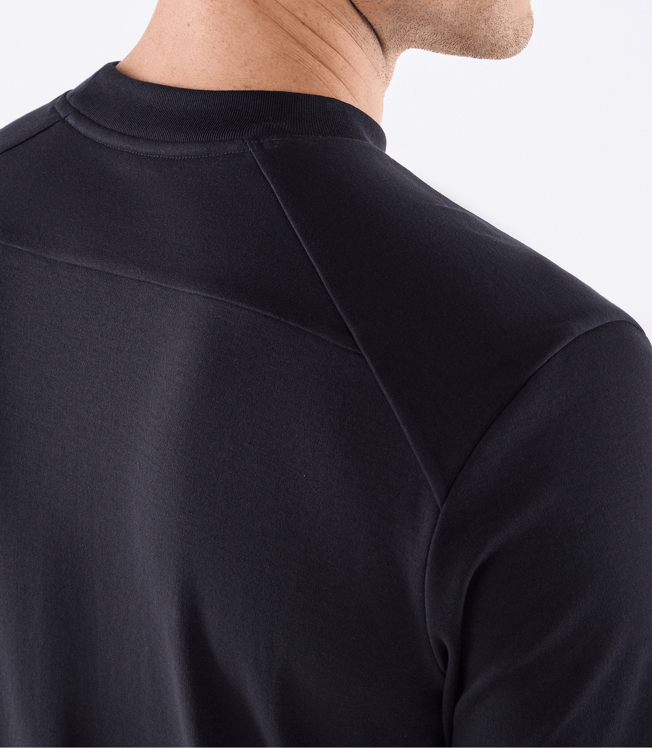 Camiseta Interloque 50/1 Recorte Preto – slide 5