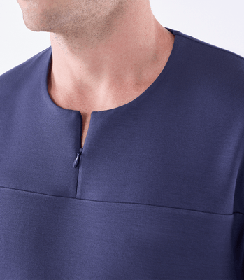 Camiseta Zíper Homemeeting Azul thumbnail 4