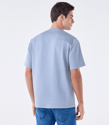 Camiseta Zíper Homemeeting Azul thumbnail 3