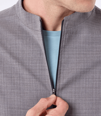 Jaqueta Social Portinhola Sem Forro Bege thumbnail 5