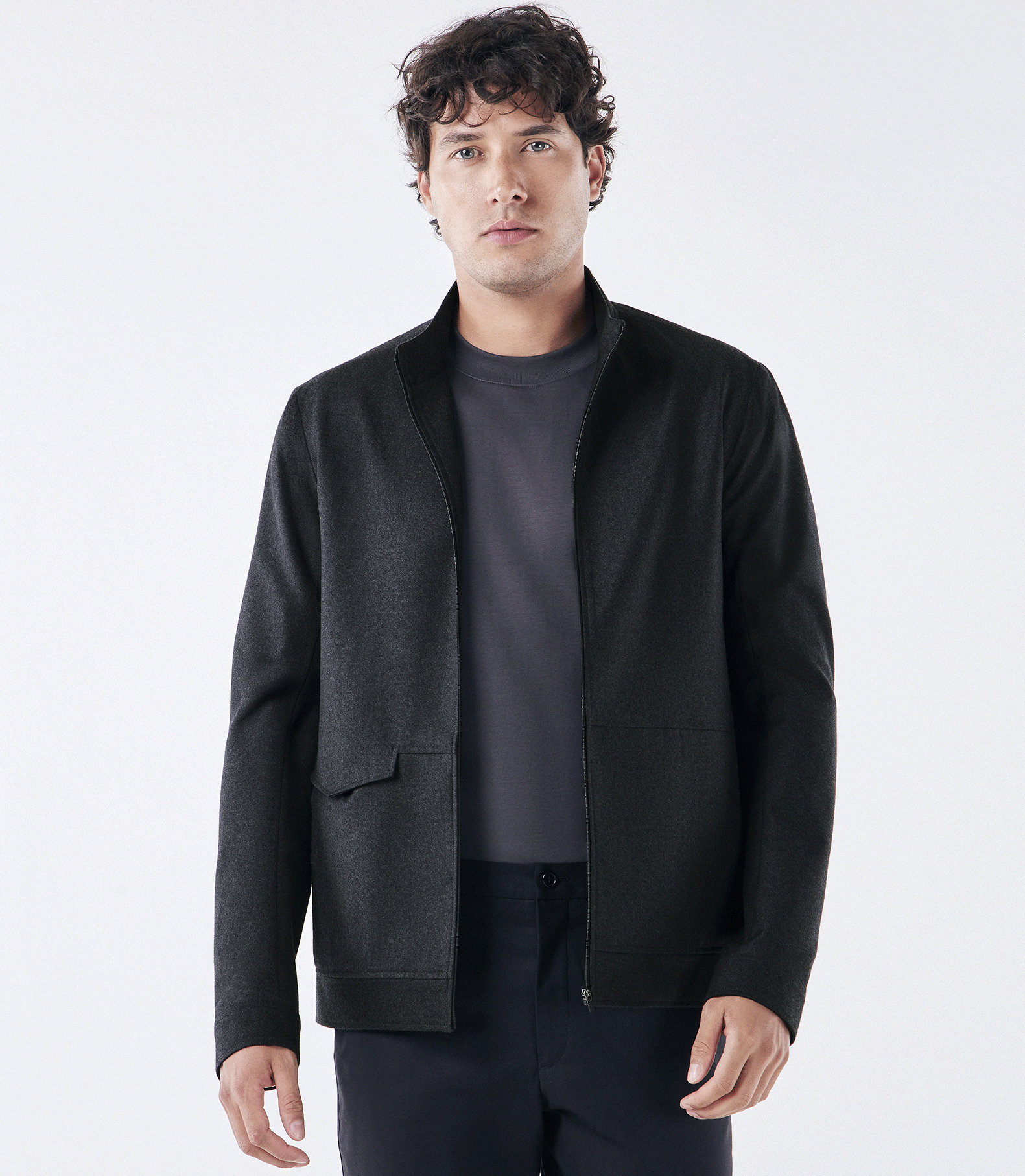 Jaqueta Portinhola Super 150s Preto