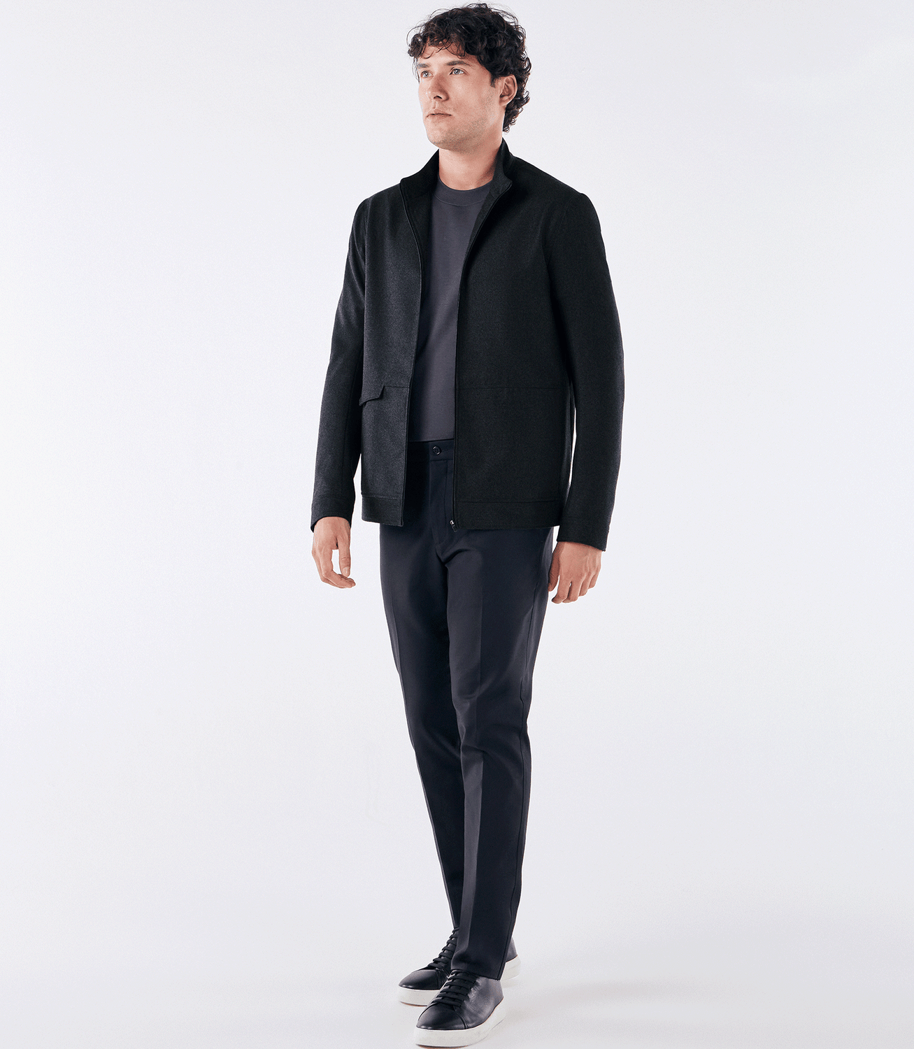 Jaqueta Portinhola Super 150s Preto – slide 2