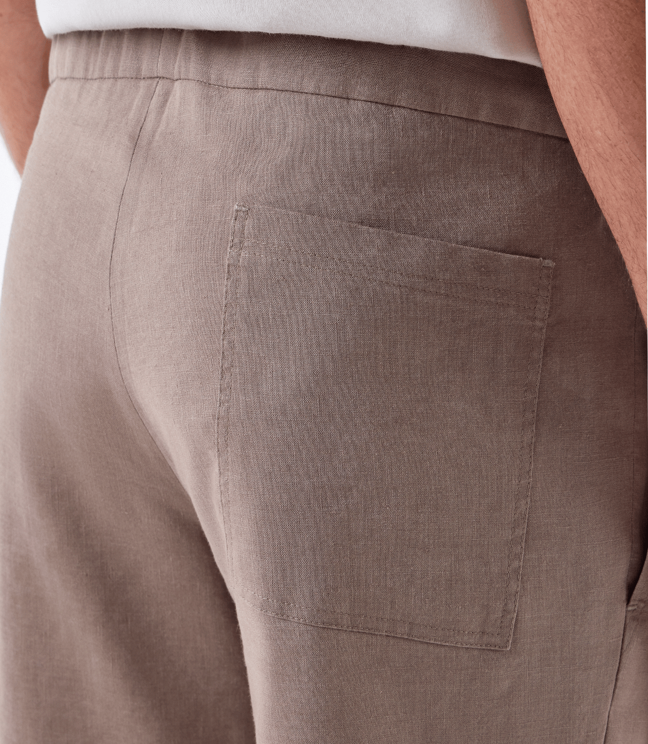 Bermuda Linho Bolso Kaki – slide 5