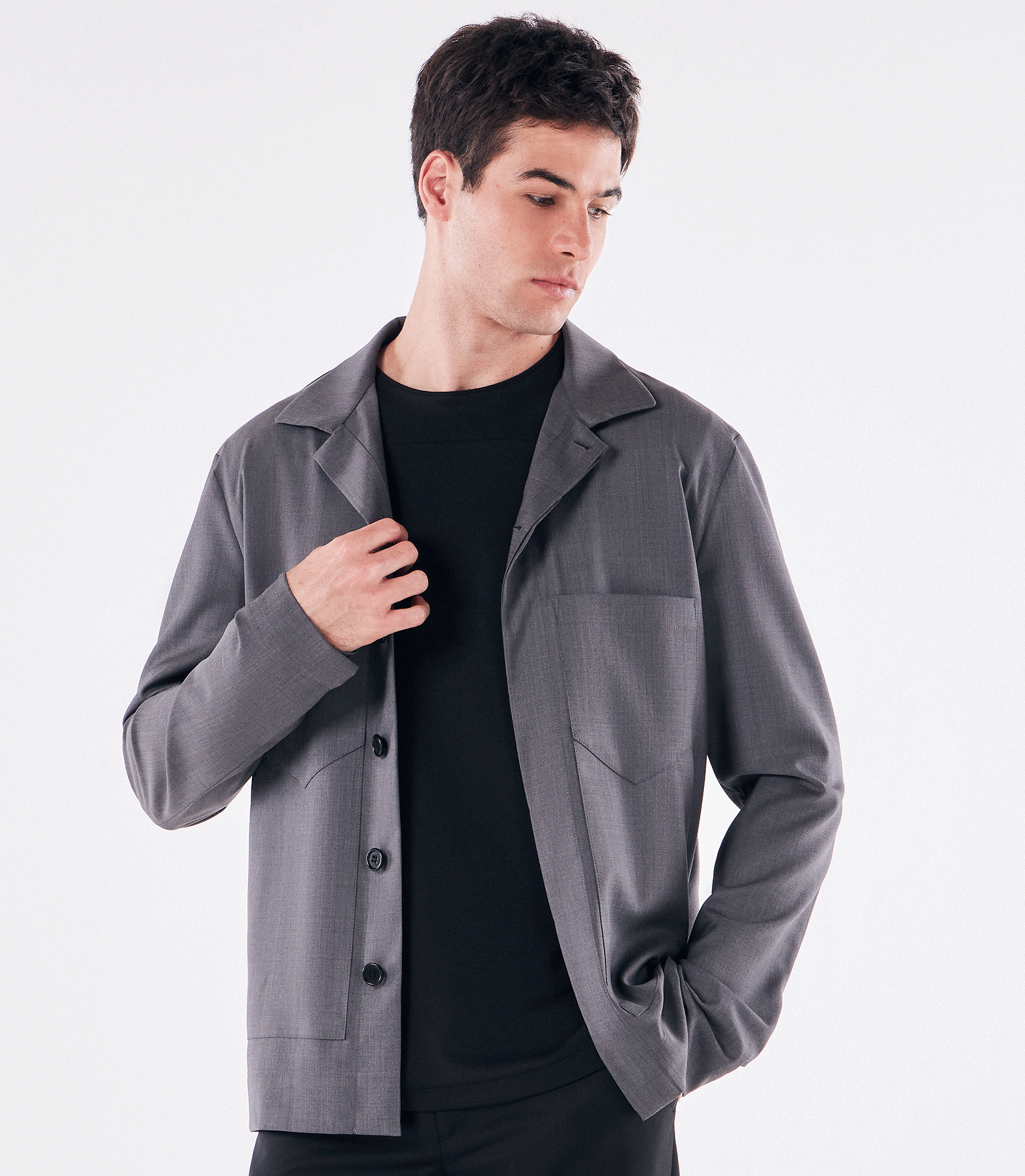 Caban Tailor Air Cinza – Ricardo Almeida