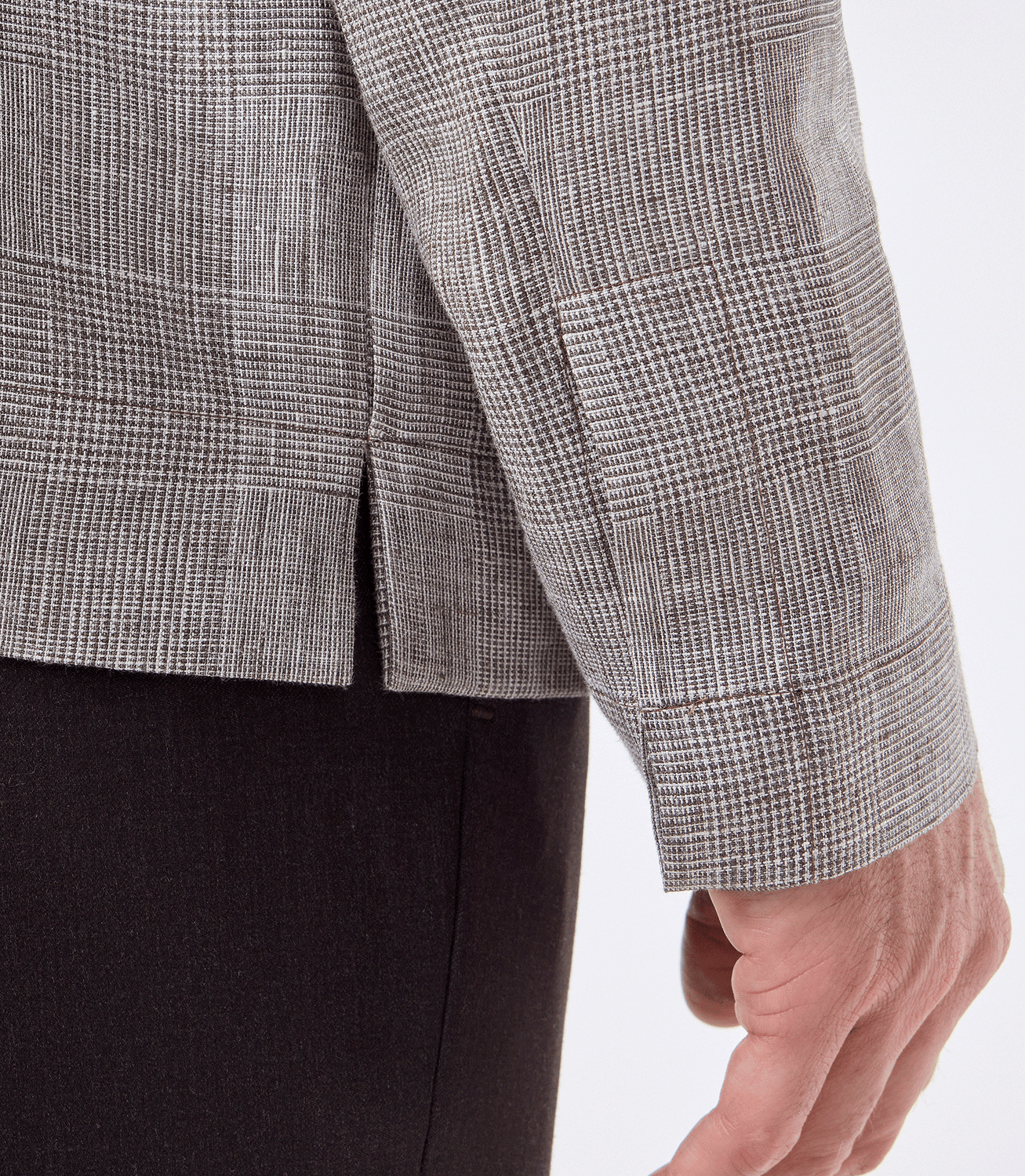 Caban Linho Bolso Bege – slide 5