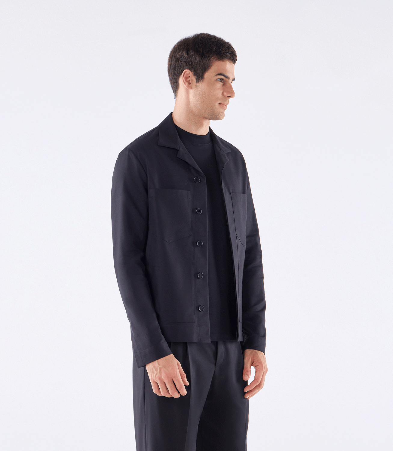 Caban Live Liso Preto – slide 1