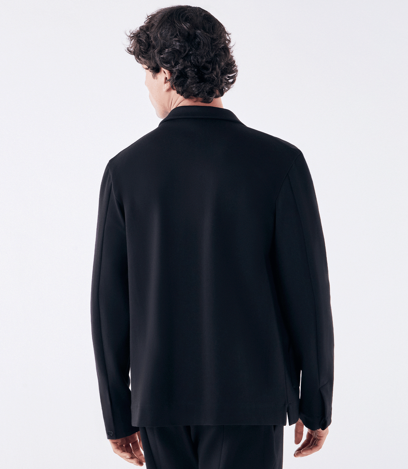 Caban Homemeeting Liso Preto – slide 2