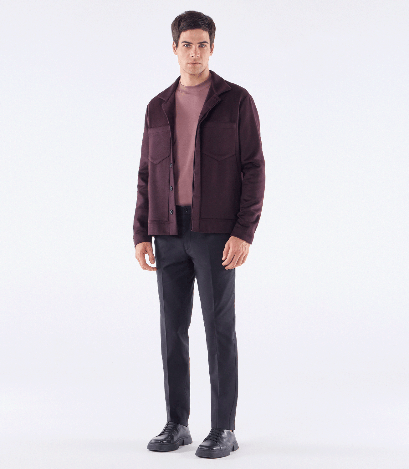 Caban Ardow Liso Vermelho – slide 2