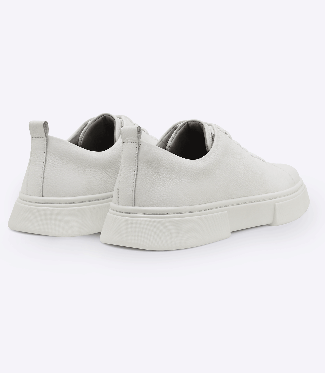 Tênis Liso Sola Quadrada Floater Branco – slide 2