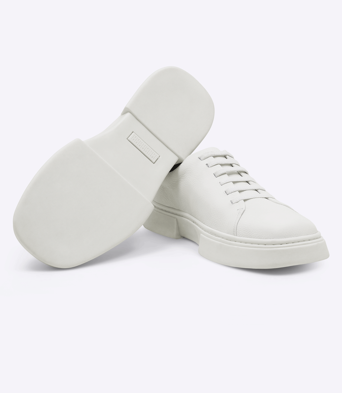 Tênis Liso Sola Quadrada Floater Branco – slide 3