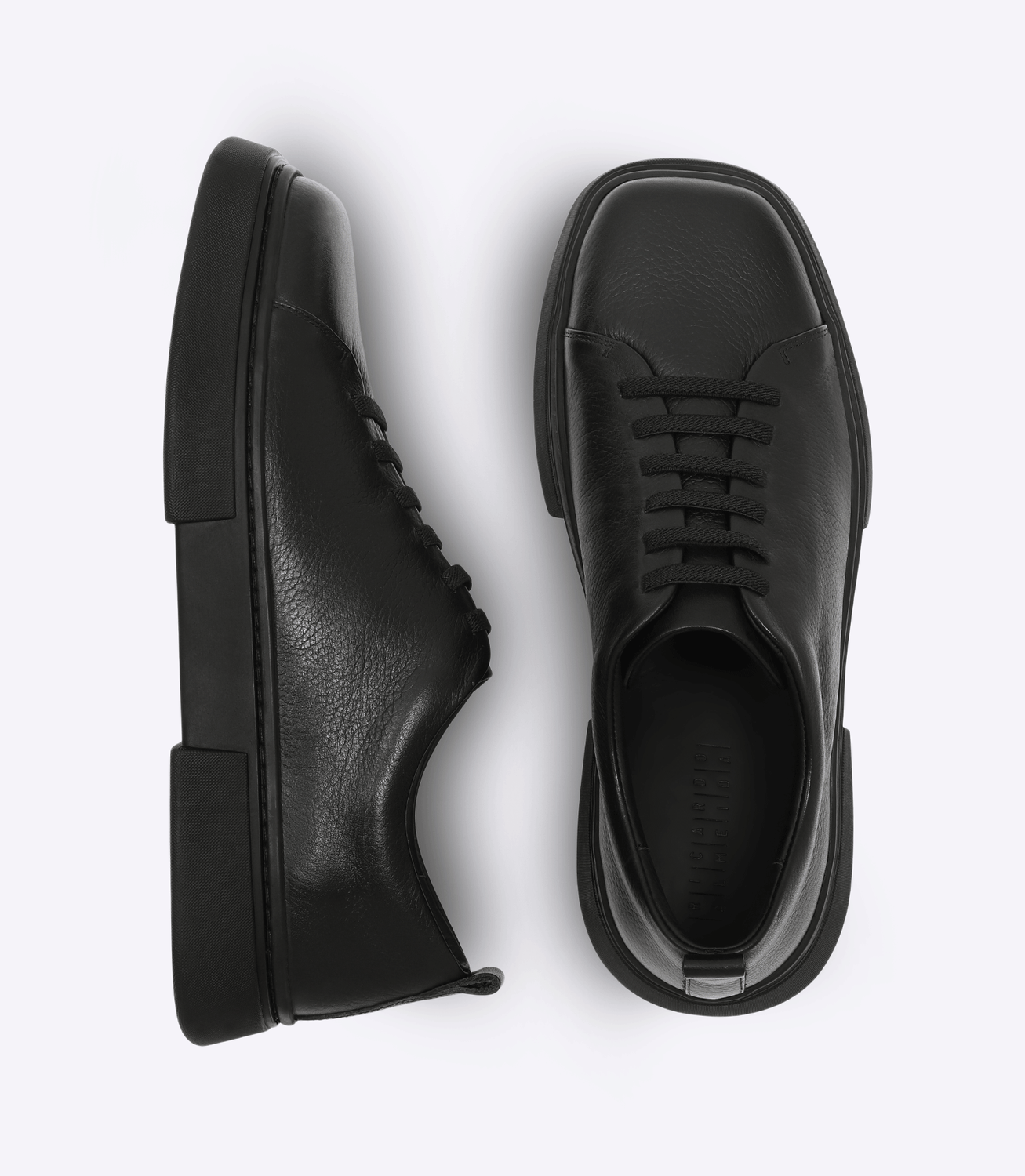 Tênis Liso Sola Quadrada Floater Preto – slide 4