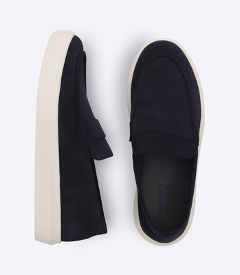 Tênis Iate Gravata Lisa Azul thumbnail 4