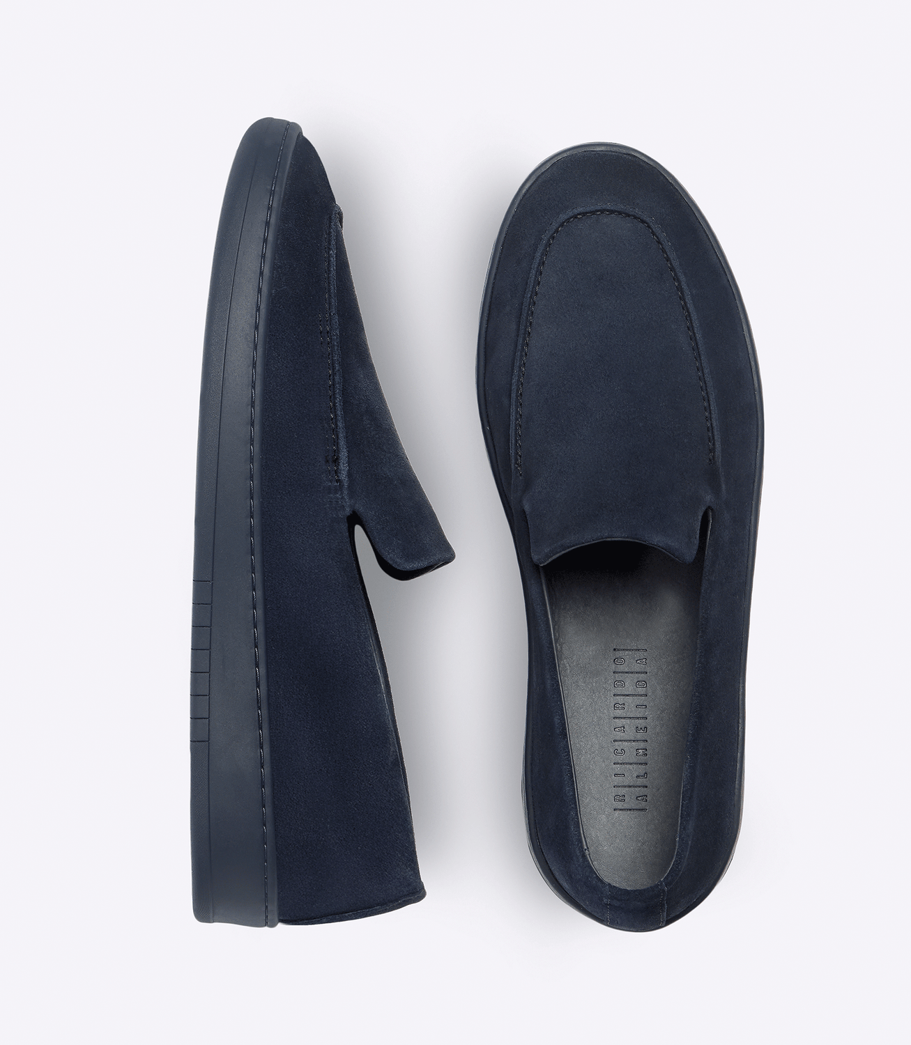 Tênis Iate Recorte Camurça Azul – slide 4