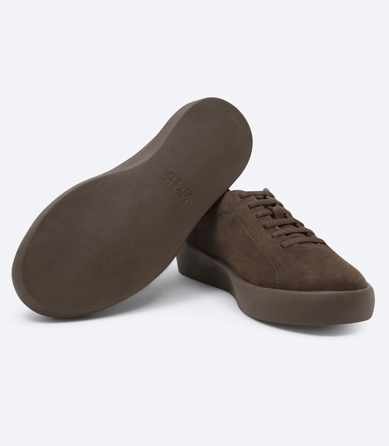 Tênis Camurça Costura lateral Marrom – slide 3