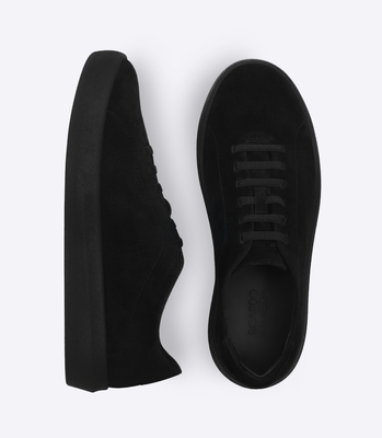 Tênis Camurça Costura lateral Preto thumbnail 4