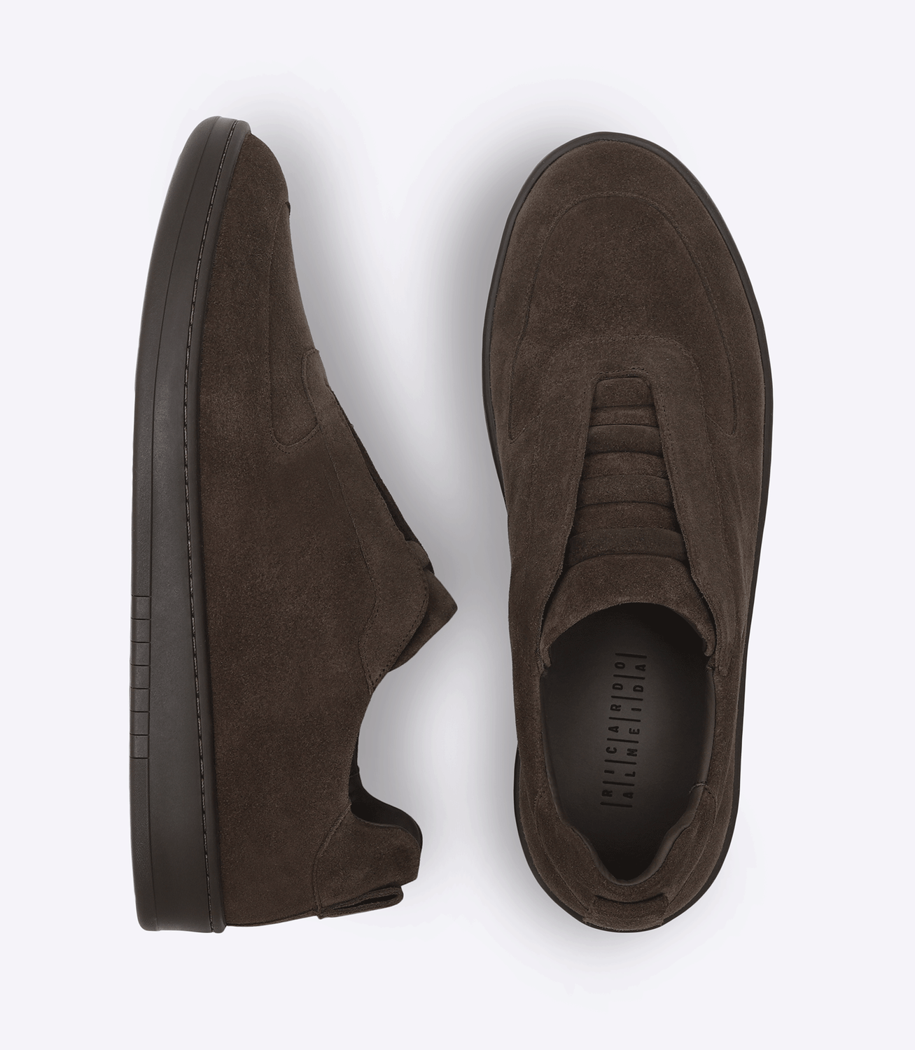 Tênis Slip-On Masculino em Camurça com Elástico Marrom – slide 4