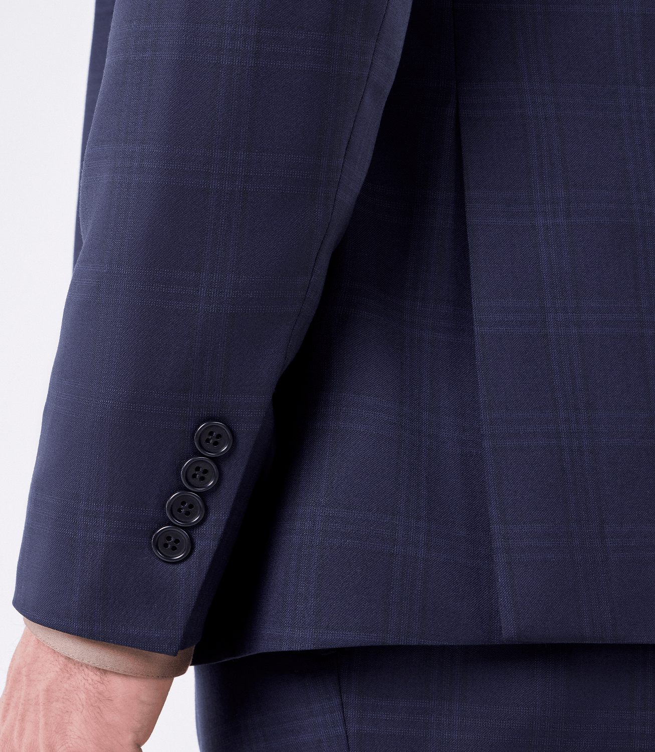 Costume Alfaiataria Xadrez Super 120s Azul – slide 6