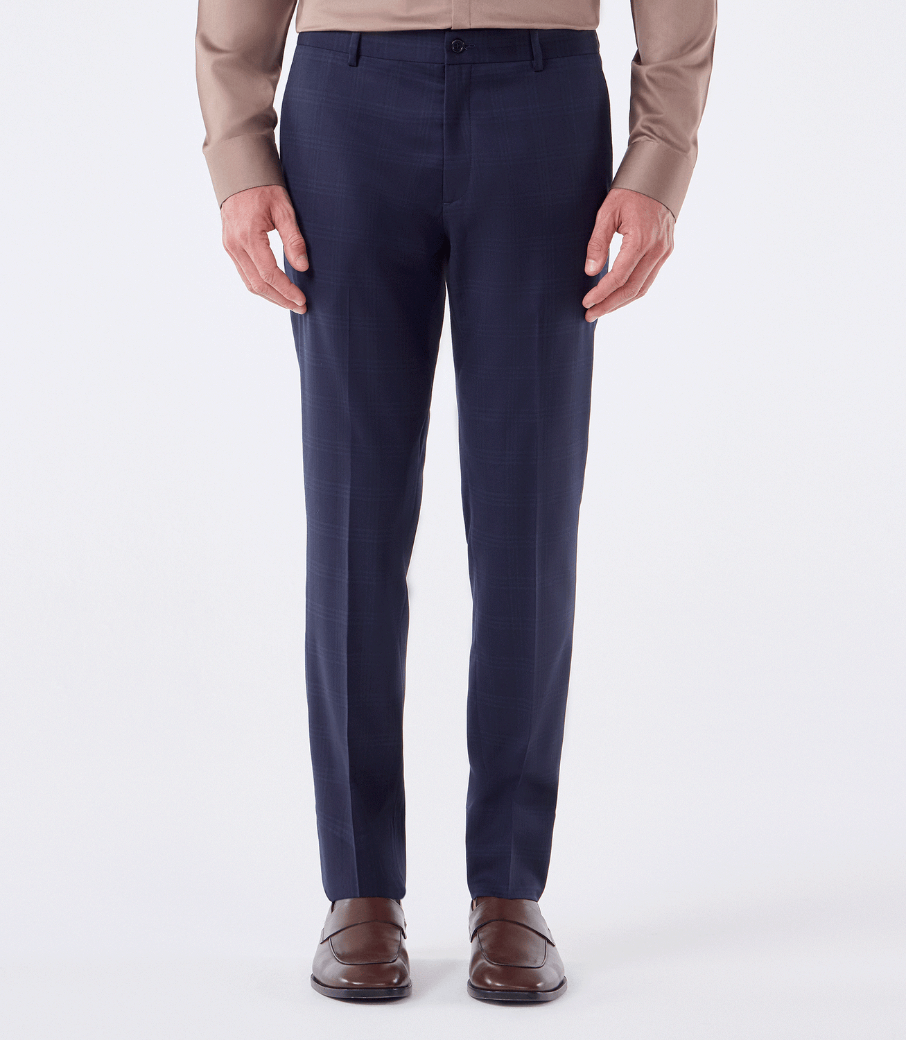 Costume Alfaiataria Xadrez Super 120s Azul – slide 7