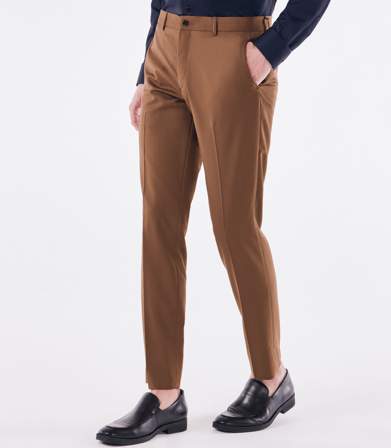Costume Alfaiataria Liso Super 120s Marrom – slide 6