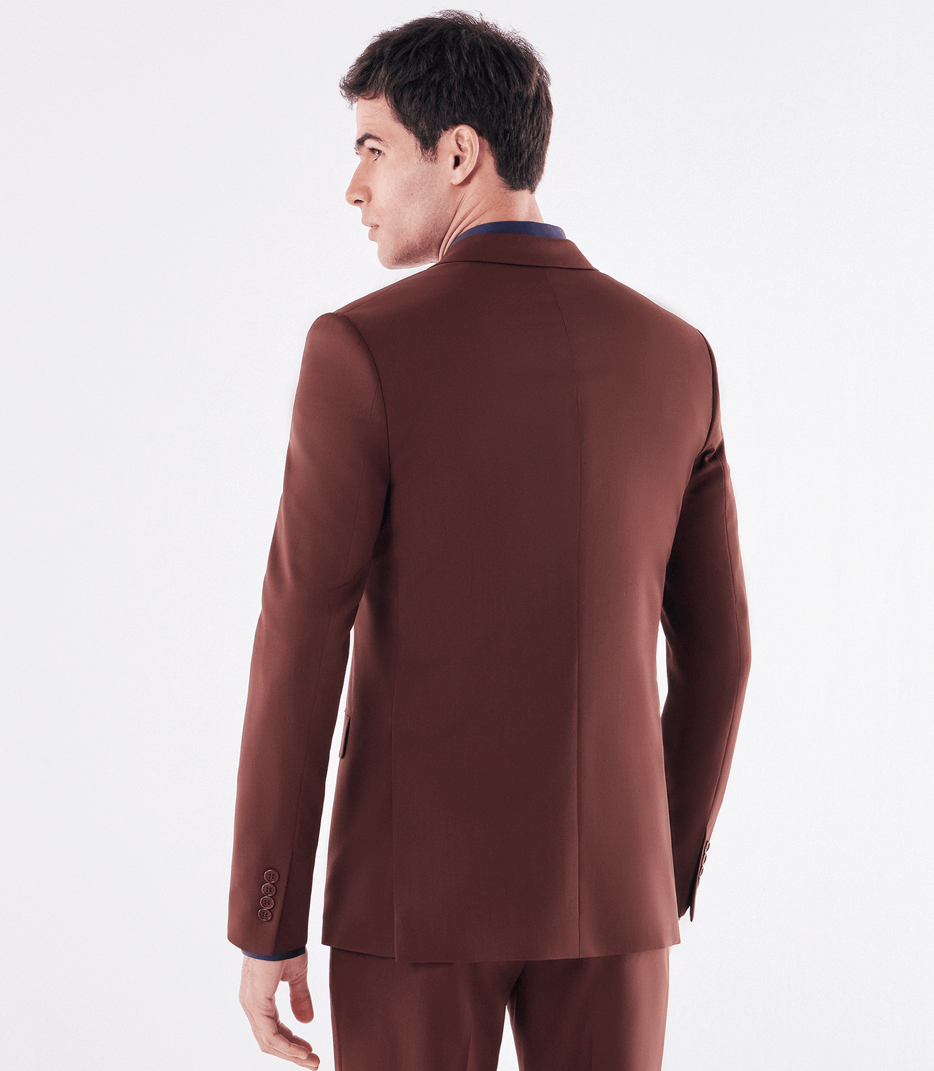 Costume Alfaiataria Liso Super 120s Marrom – slide 3