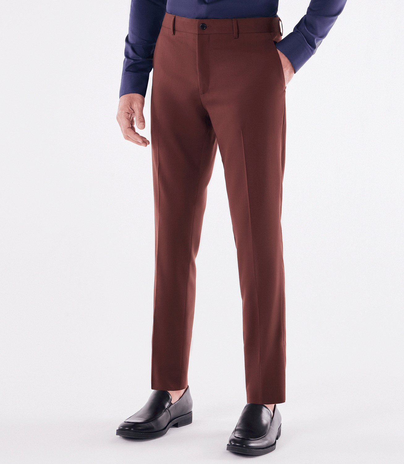 Costume Alfaiataria Liso Super 120s Marrom – slide 7