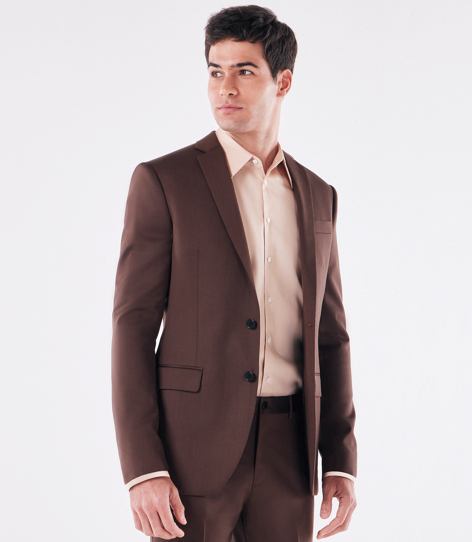 Costume Alfaiataria Super 120s Marrom
