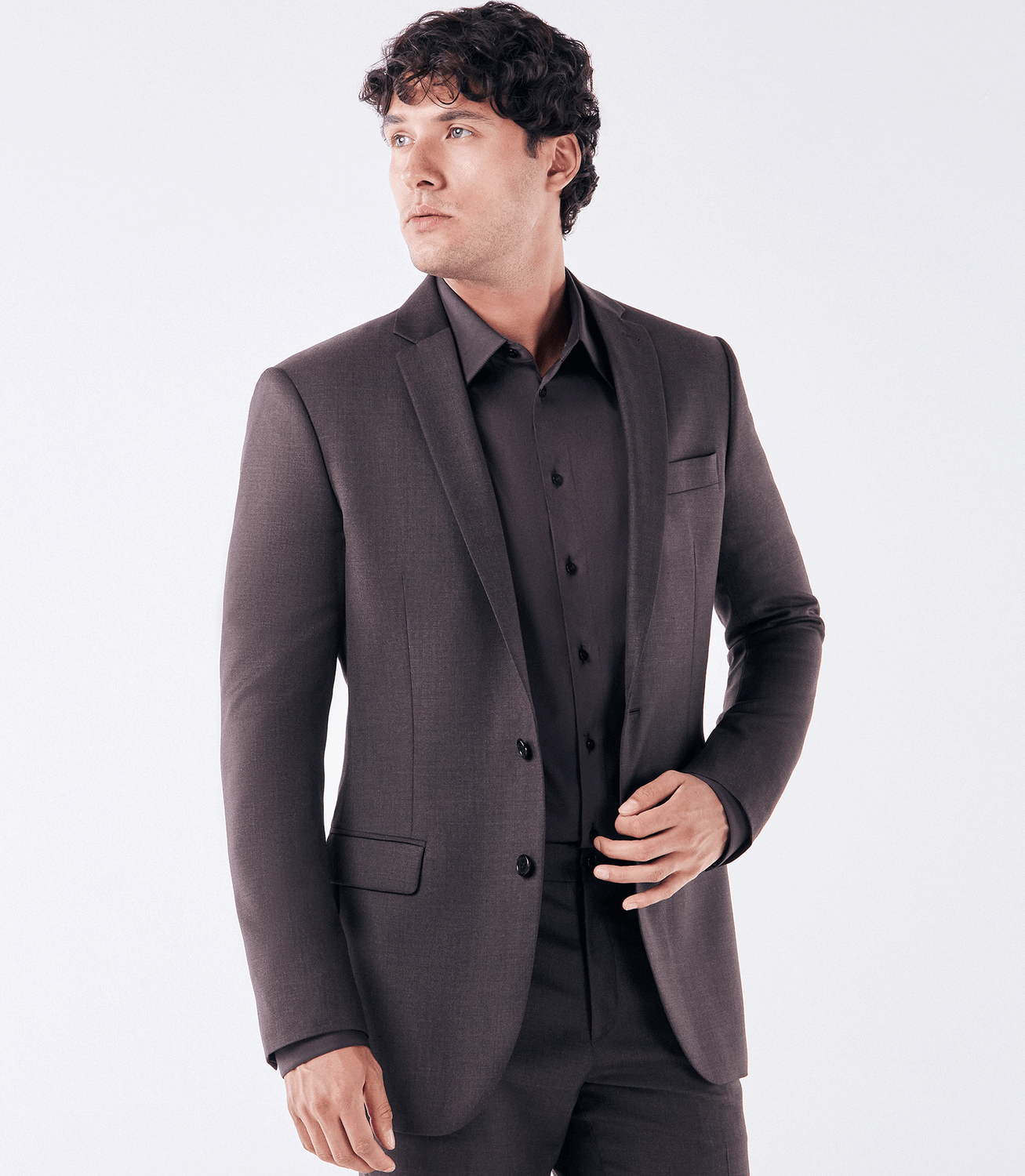 Costume Alfaiataria Super 130s Marrom – slide 1