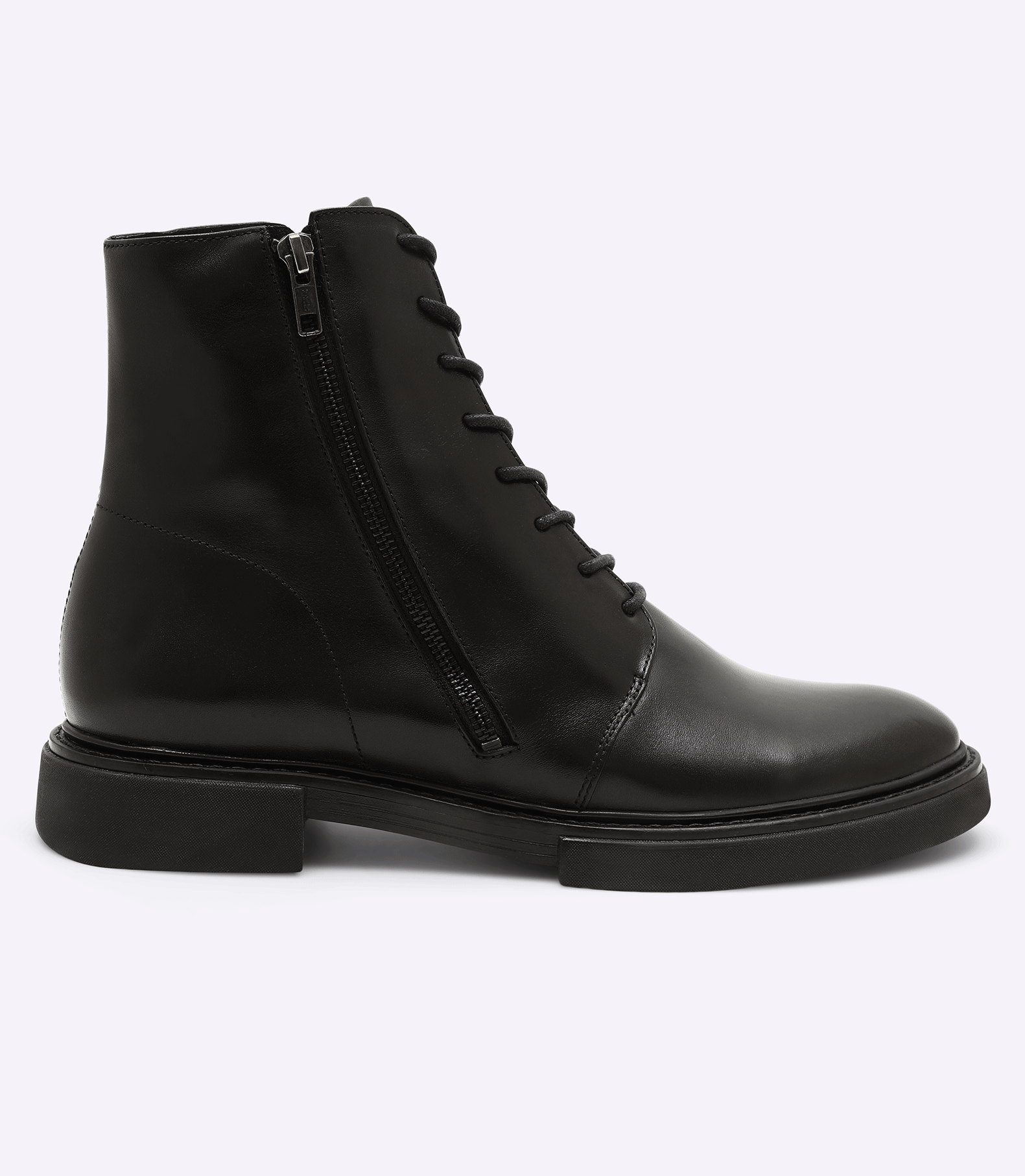 Bota Coturno Sola Block Preto
