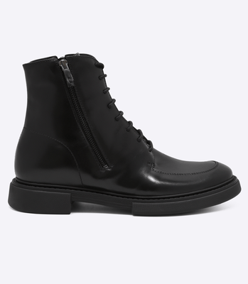 Bota Coturno com Recorte Preto thumbnail 1