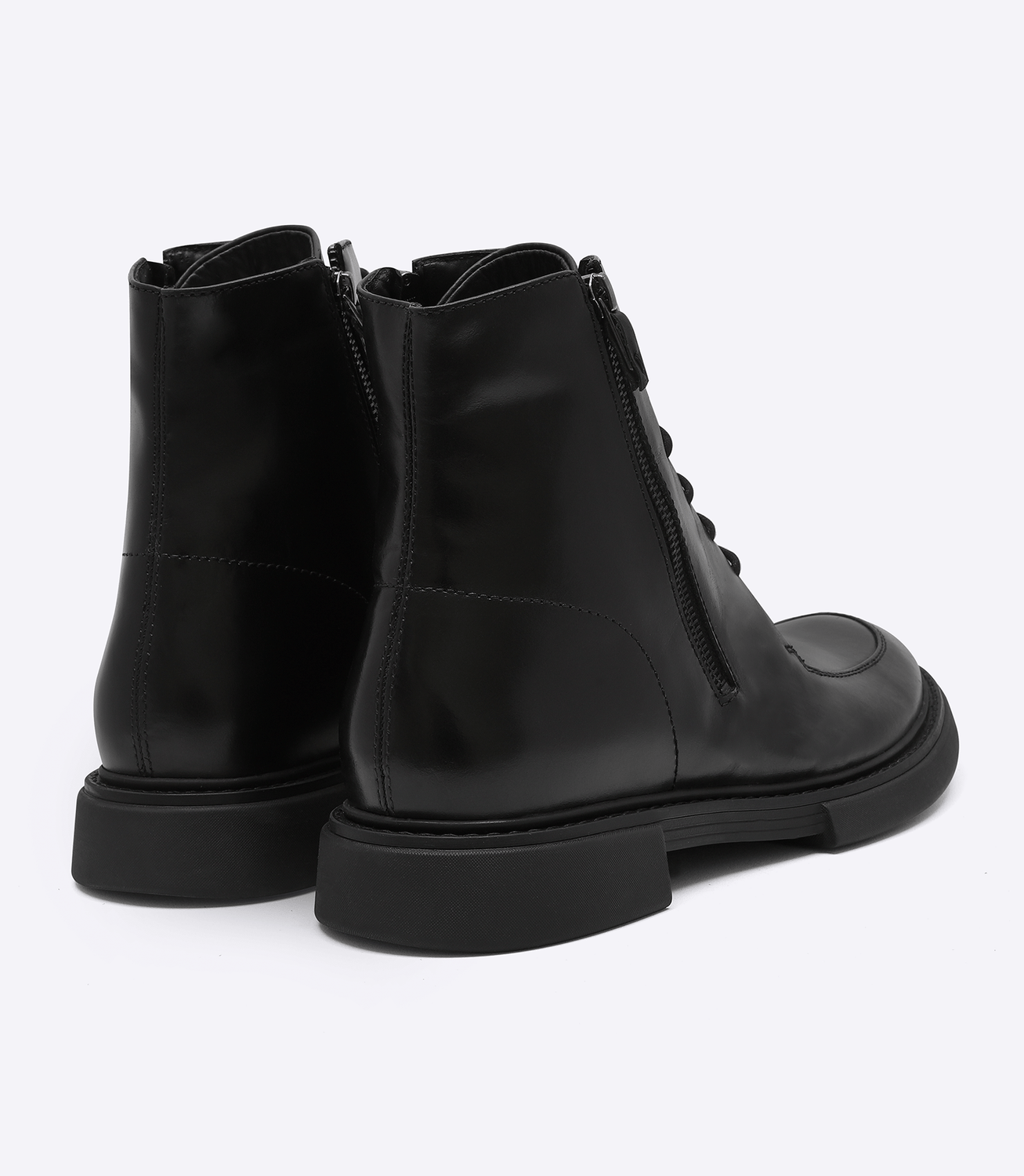 Bota Coturno com Recorte Preto – slide 2