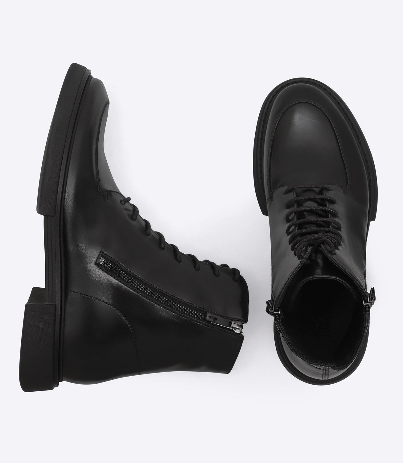 Bota Coturno com Recorte Preto – slide 4