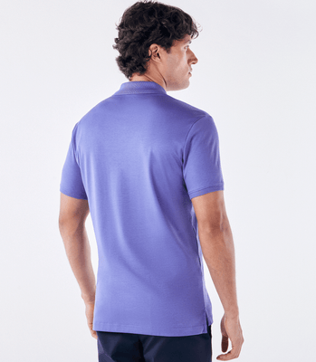 Polo Pima Clássica Roxo thumbnail 3