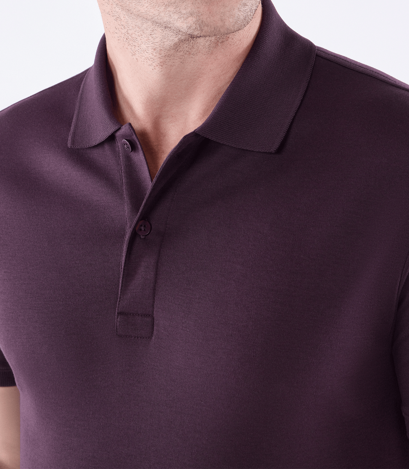 Camisa Polo Interloque 44/1 Manga Curta Vermelho – slide 4