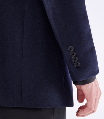 Casaco Ardow Liso Médio Azul thumbnail 6